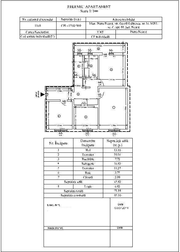 Releveu Apartament